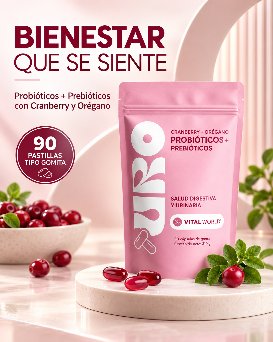 URO Probióticos - Bienestar que se siente