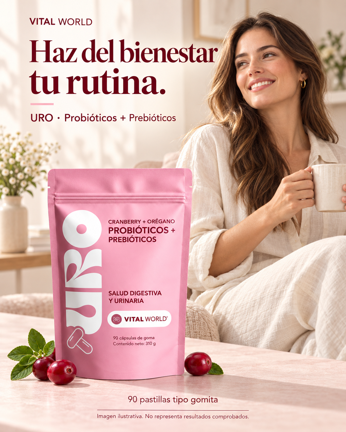 URO Probióticos - Haz del bienestar tu rutina