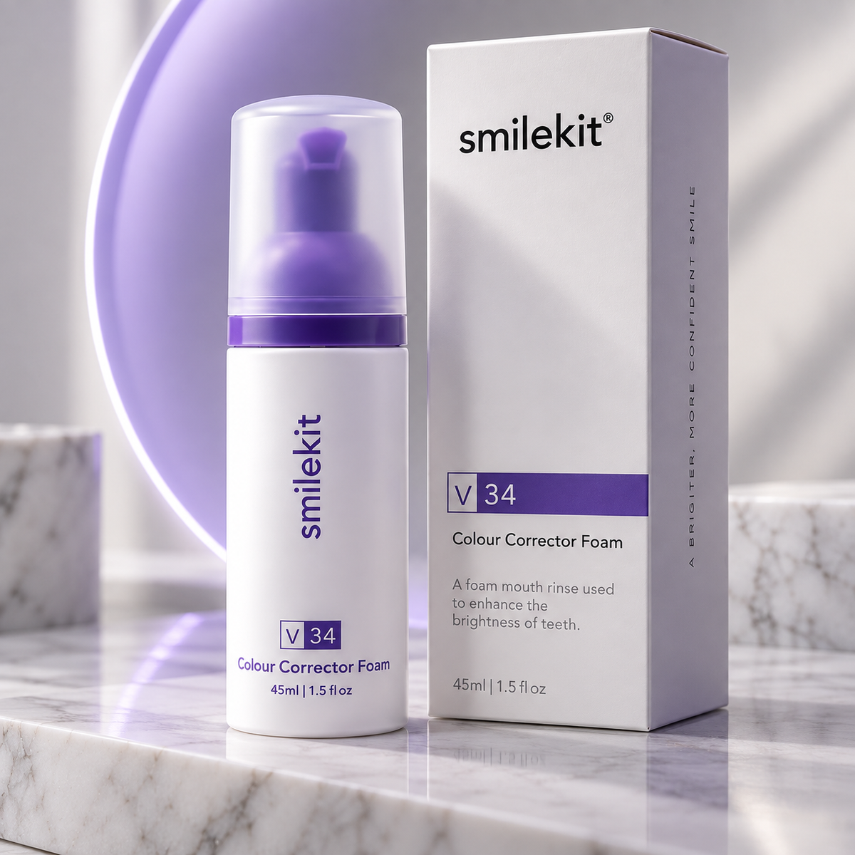 SmileKit V34 Original – Espuma Blanqueadora Dental