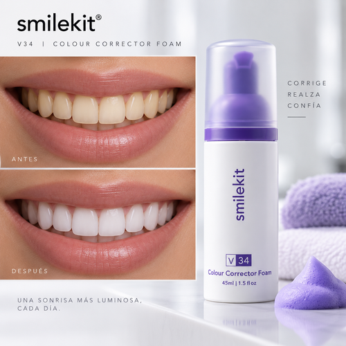 SmileKit V34 Original – Espuma Blanqueadora Dental
