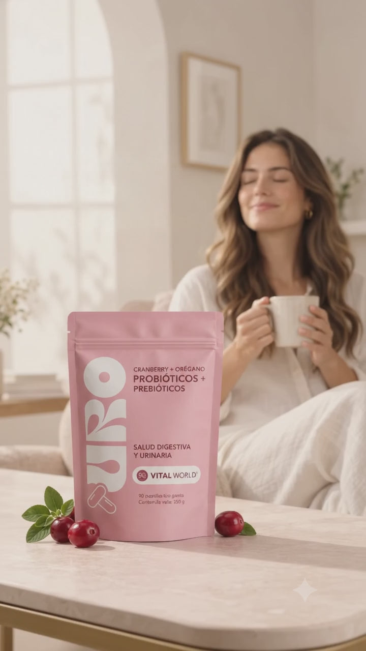 URO Probióticos + Prebióticos | Salud Íntima y Digestiva · 90 Gomitas